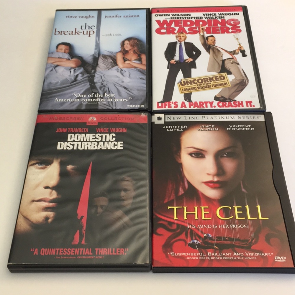 Vince Vaughn DVD Movie Bundle